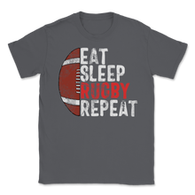Load image into Gallery viewer, Rugby Vintage South Eat Sleep Repeat Ireland Fans Unisex T-Shirt
