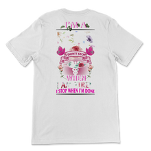 Load image into Gallery viewer, PCA I Didn't Stop When I'm Tired But Done Patient Care Unisex T-Shirt
