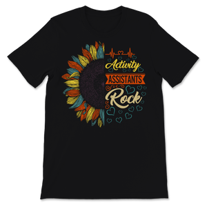 Activity Professionals Week Shirt Vintage Sunflower Unisex T-Shirt