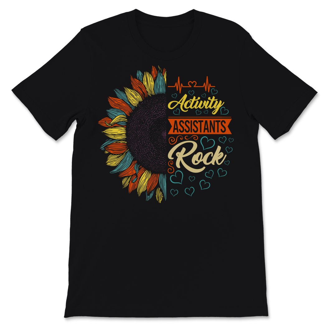 Activity Professionals Week Shirt Vintage Sunflower Unisex T-Shirt