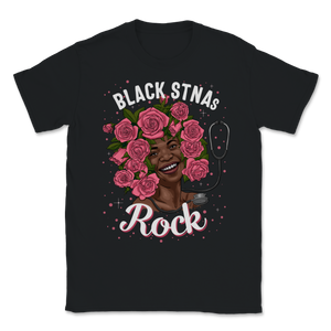 Black STNA Nurses Rock Black History Month Women Pink Unisex T-Shirt