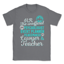 Load image into Gallery viewer, HR Event Planner Peace Maker International Human Unisex T-Shirt
