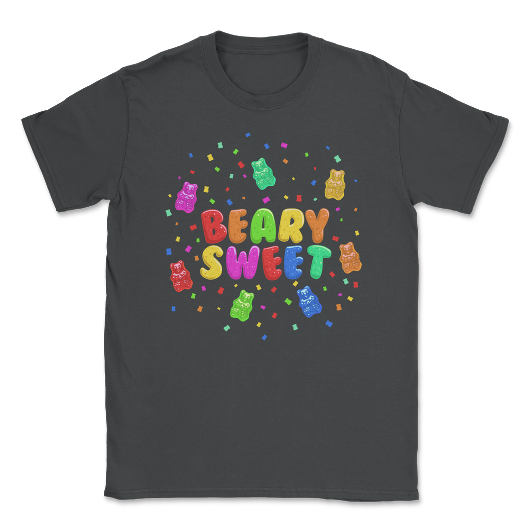 Beary Sweet Gummy Bear Food Candy Boy Girl Kids Pun Unisex T-Shirt