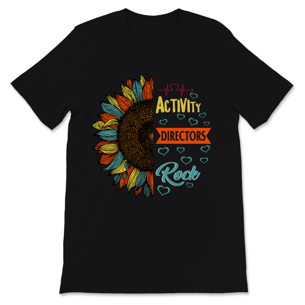 Activity Professionals Week Shirt Vintage Sunflower Unisex T-Shirt