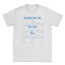 Load image into Gallery viewer, Blessed Quilters For Piecemakers Sewing Seamless Quilt Unisex T-Shirt
