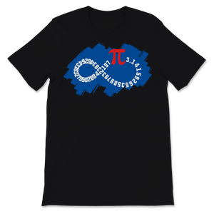 Pi Day 3.14 Number Value Infinity Sign Funny Geek Math Unisex T-Shirt