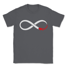 Load image into Gallery viewer, Infinity True Love First Valentine Gift For Boyfriend Unisex T-Shirt
