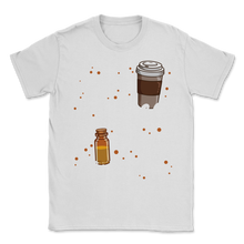 Load image into Gallery viewer, I Run On Essential Oil Coffee Lover Mom Rosemary Unisex T-Shirt
