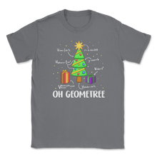 Load image into Gallery viewer, Oh Geometree Christmas Tree Math Lover Teacher Xmas Unisex T-Shirt
