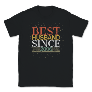 Best Husband Since 2006 Vintage 13th Wedding Unisex T-Shirt