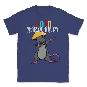 2020 Year Of The Rat Dabbing Rat Happy Chinese New Unisex T-Shirt