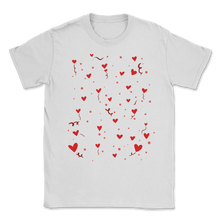 Load image into Gallery viewer, Happy Singles Awareness Day Hearts Celebration Anti Unisex T-Shirt
