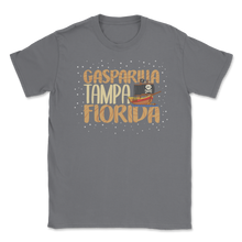 Load image into Gallery viewer, Gasparilla Tampa Florida Parade Pirate Ship Spanish Unisex T-Shirt
