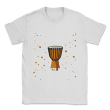 Load image into Gallery viewer, Djembe Look Quiet Seen Drummer Drums Percussion Band Unisex T-Shirt
