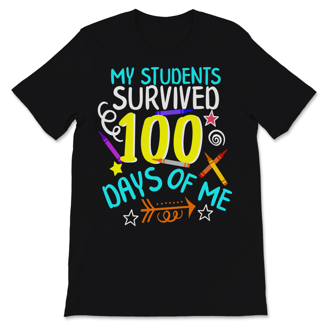 100 Days Of School Shirt For Virtual Teacher My Unisex T-Shirt