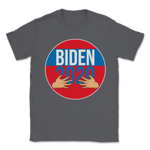 Load image into Gallery viewer, Joe Biden Hands Hug President USA 2020 Funny Political Unisex T-Shirt
