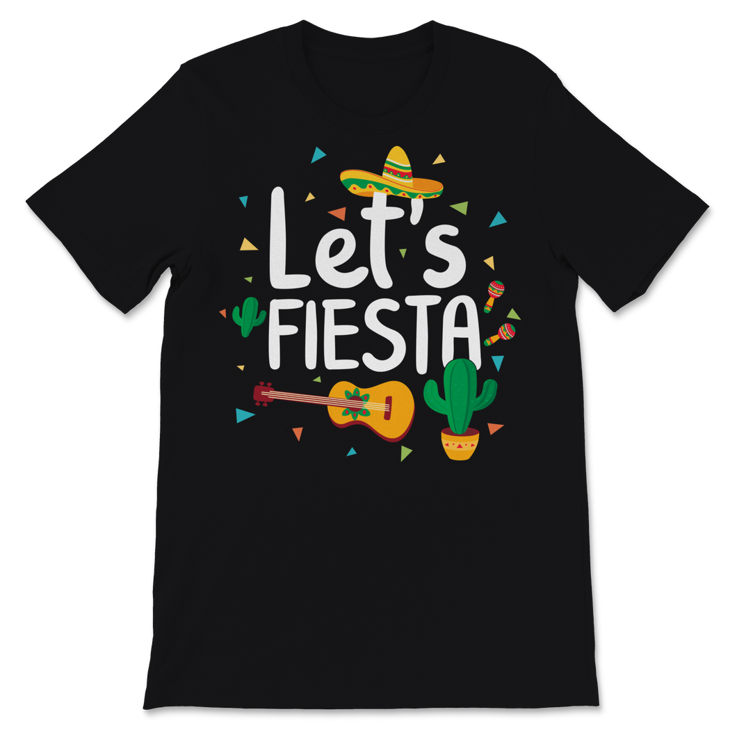 Cinco De Mayo Let's Fiesta Mexican Party Cactus Unisex T-Shirt
