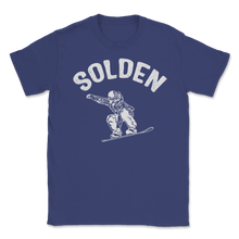 Load image into Gallery viewer, Solden Snowboarding Austria Ski Winter Snowboard Men Unisex T-Shirt
