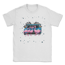 Load image into Gallery viewer, Flocking Pit Crew Flamingo Lover Racing Japanese Drift Unisex T-Shirt
