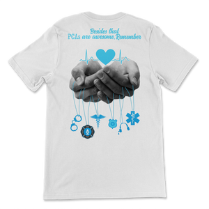 PCA Nurse Week PCAs are Awesome No One Fights Alone Unisex T-Shirt