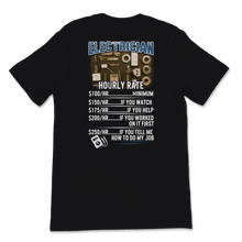 Load image into Gallery viewer, Funny Electrician Shirt Hourly Rates Lineman Gift for Unisex T-Shirt
