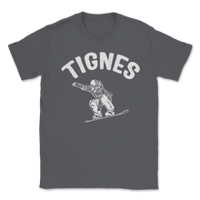 Load image into Gallery viewer, Tignes Snowboarding France Ski Winter Snowboard Men Unisex T-Shirt
