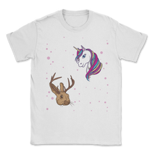 Load image into Gallery viewer, Unicorns Real Jackalope Told Me So Believe Unisex T-Shirt
