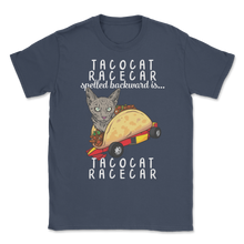 Load image into Gallery viewer, Tacocat Racecar Spelling Pit Crew Car Racing Tacos Unisex T-Shirt
