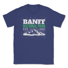 Load image into Gallery viewer, Banff National Park Canada Souvenir Conservation Retro Unisex T-Shirt
