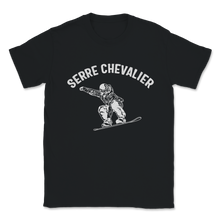 Load image into Gallery viewer, Serre Chevalier Snowboarding France Ski Winter Unisex T-Shirt
