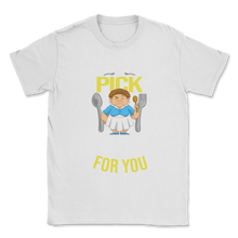Load image into Gallery viewer, Hurry Pick Or Will Pick For You Lunch Lady Funny Mean Unisex T-Shirt
