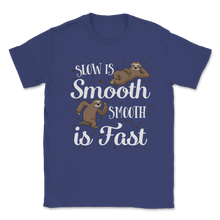 Load image into Gallery viewer, Slow is Smooth is Fast Seal Aikido Martial Arts Unisex T-Shirt
