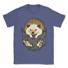 Load image into Gallery viewer, Hedgehog Day Pocket Cute Animal Love Hedgehogs Pet Unisex T-Shirt
