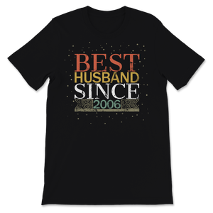 Best Husband Since 2006 Vintage 13th Wedding Unisex T-Shirt