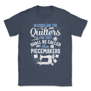 Blessed Quilters For Piecemakers Sewing Seamless Quilt Unisex T-Shirt