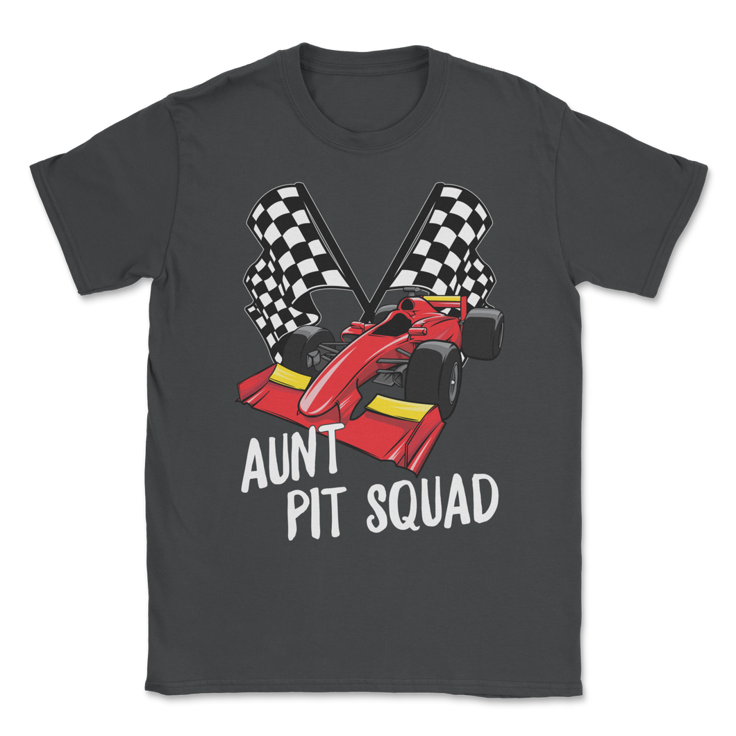 Aunt Pit Squad Car Racing Japanese Drift Anime Cars Unisex T-Shirt