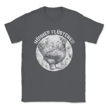 Load image into Gallery viewer, Hühner Flüsterer Landwirt Huhn Lustiges Bauer Zuhause Unisex T-Shirt
