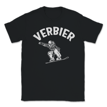 Load image into Gallery viewer, Verbier Snowboarding Switzerland Ski Winter Snowboard Unisex T-Shirt
