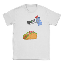 Load image into Gallery viewer, Will Cut Hair For Tacos Hair Stylist Dresser Barber Unisex T-Shirt
