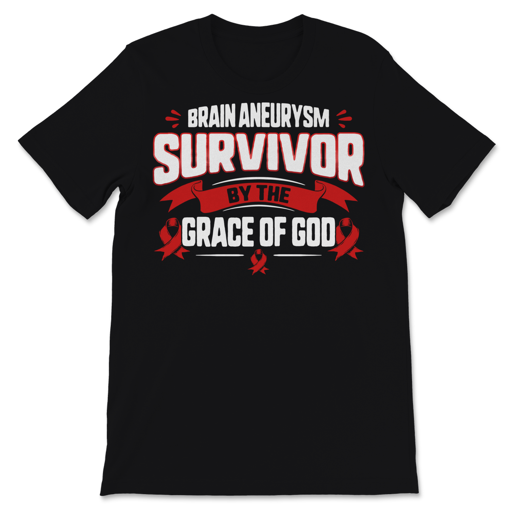 Brain Aneurysm Awareness Survivor By The Grave Of God Unisex T-Shirt