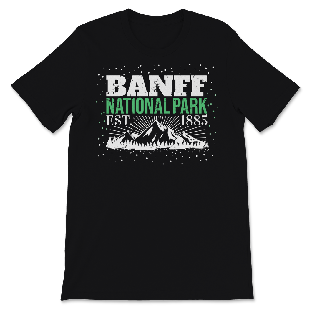 Banff National Park Canada Souvenir Conservation Retro Unisex T-Shirt