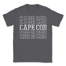 Load image into Gallery viewer, Cape Cod Massachusetts Varsity Style American USA Unisex T-Shirt

