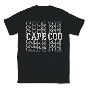 Cape Cod Massachusetts Varsity Style American USA Unisex T-Shirt