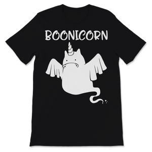 Boonicorn Unicorn Ghost Halloween Costume Shirt for Unisex T-Shirt