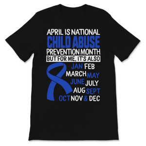 April is National Child Abuse Prevention Month Unisex T-Shirt