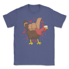 Load image into Gallery viewer, Turkey American Sign Language I Love You Thanksgiving Unisex T-Shirt
