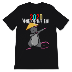 2020 Year Of The Rat Dabbing Rat Happy Chinese New Unisex T-Shirt