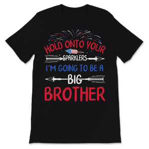 Big Brother Sparkler 4th of July Pregnancy Unisex T-Shirt