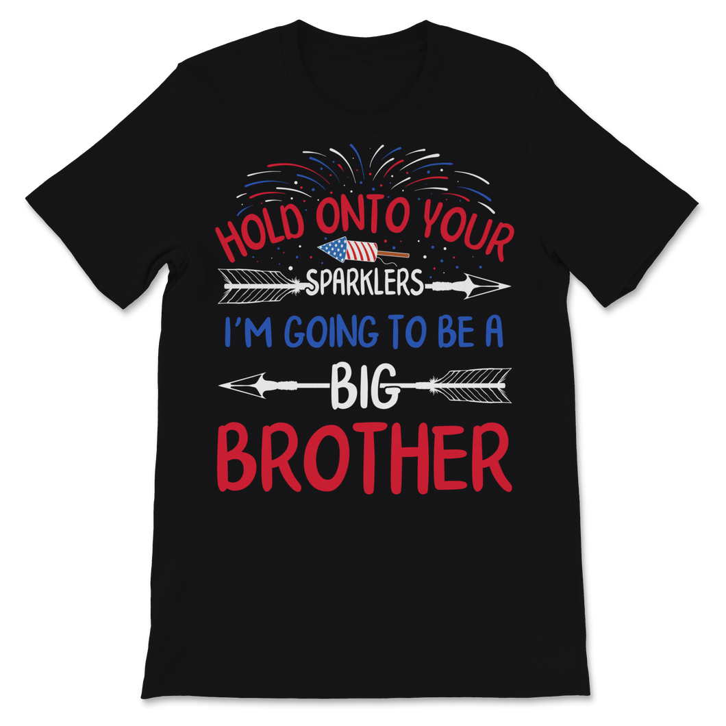 Big Brother Sparkler 4th of July Pregnancy Unisex T-Shirt