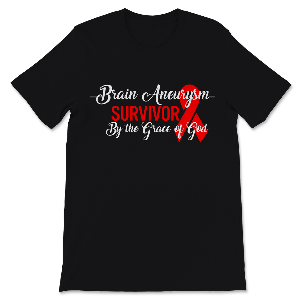 Brain Aneurysm Survivor By The Grace Of God Awareness Unisex T-Shirt